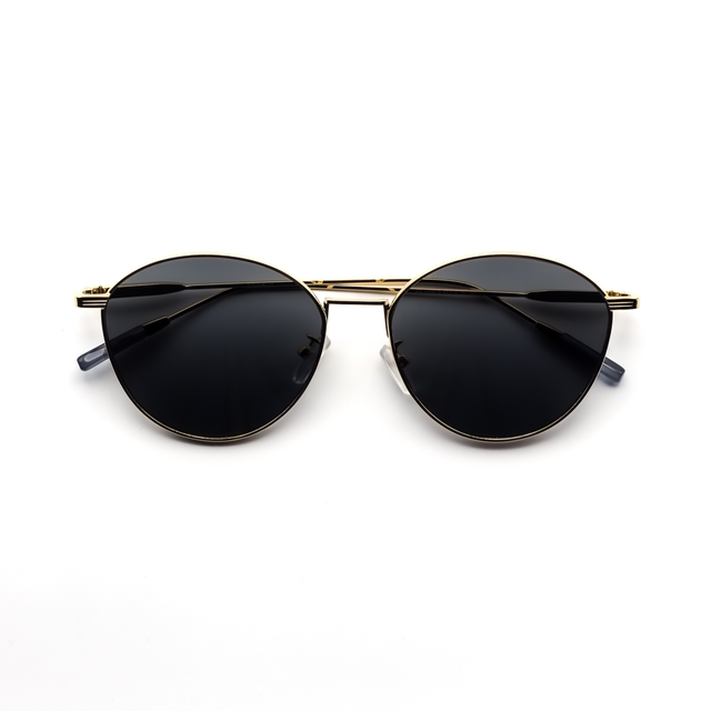 Proveedor óptico de monturas y gafas de sol , Mundogafas , CS-9010 , Dorado 56-16-151 , Gafas de sol ,