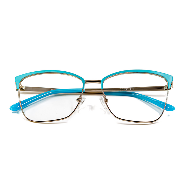 Proveedor óptico de monturas y gafas de sol , Mundogafas , CK-2136 , Azul 55-17-140 , Graduado ,