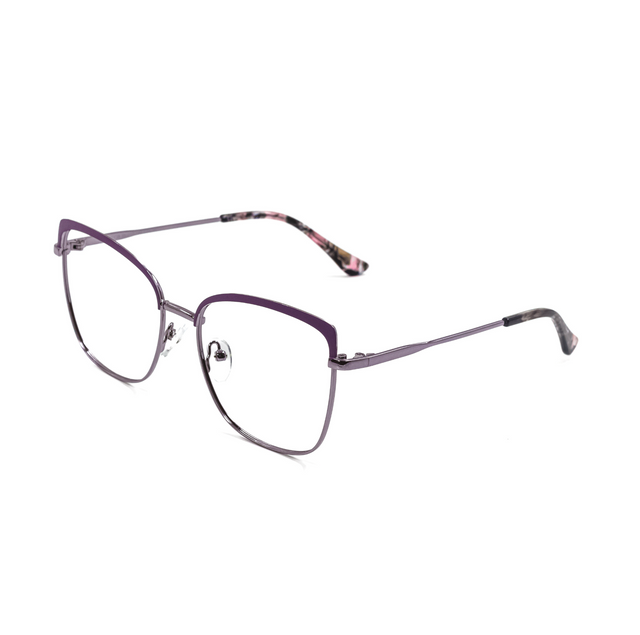 Proveedor óptico de monturas y gafas de sol , Mundogafas , CK-2138 , Morado 55-17-140 , Graduado ,