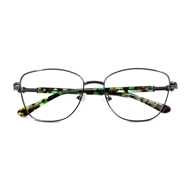 Proveedor óptico de monturas y gafas de sol , Mundogafas , CK-2140 , Verde 55-17-140 , Graduado ,