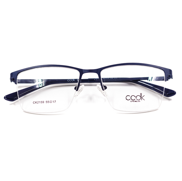 Proveedor óptico de monturas y gafas de sol , Mundogafas , CK-2159 , Azul 55-17-145 , Graduado ,