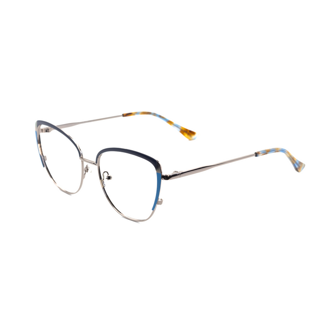 Proveedor óptico de monturas y gafas de sol , Mundogafas , CK-2130 , Azul 53-17-140 , Graduado ,