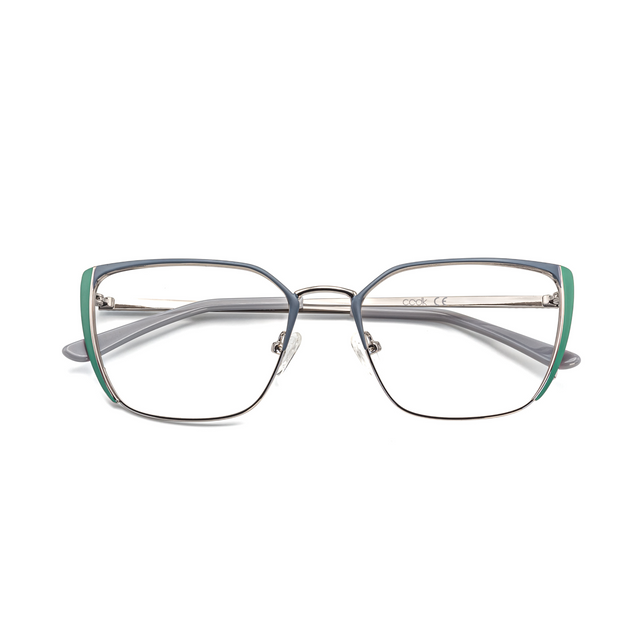 Proveedor óptico de monturas y gafas de sol , Mundogafas , CK-2133 , Verde 55-17-140 , Graduado ,