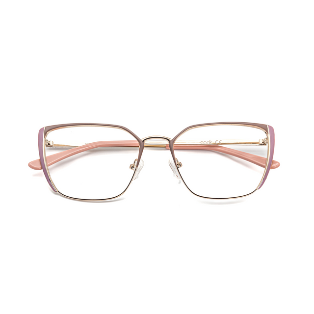 Proveedor óptico de monturas y gafas de sol , Mundogafas , CK-2133 , Rosa 55-17-140 , Graduado ,