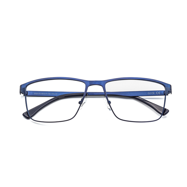 Proveedor óptico de monturas y gafas de sol , Mundogafas , CK-2173 , Azul 2 60-17-150 , Graduado ,