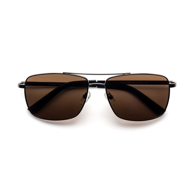 Proveedor óptico de monturas y gafas de sol , Mundogafas , CS-3020 , Gris metalizado 57-16-140 , Gafas de sol ,