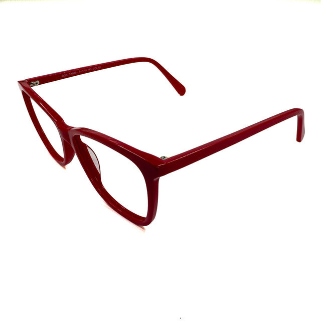 Proveedor óptico de monturas y gafas de sol , Mundogafas , CX-8601 , Rojo 54-16-145 , Graduado ,