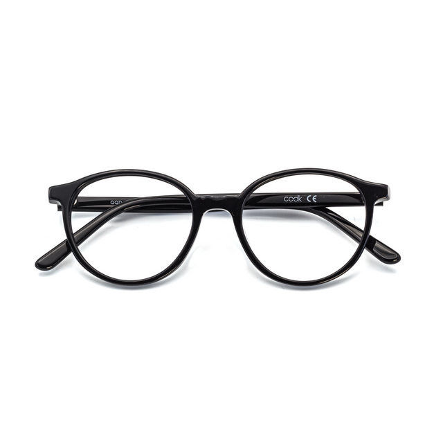 Proveedor óptico de monturas y gafas de sol , Mundogafas , CX-8618 , Negro 46-17-135 , Graduado ,