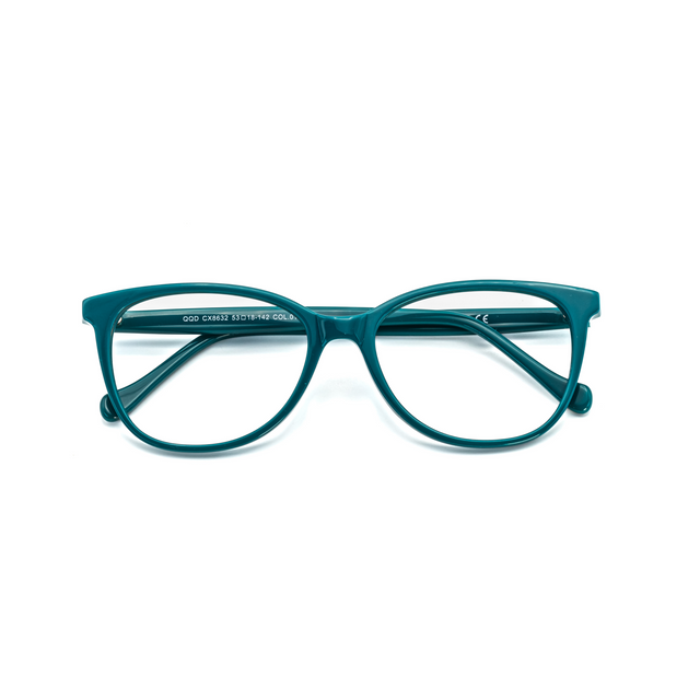 Proveedor óptico de monturas y gafas de sol , Mundogafas , CX-8632 , Verde 53-18-142 , Graduado ,