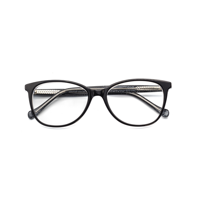 Proveedor óptico de monturas y gafas de sol , Mundogafas , CX-8632 , Negro 53-18-142 , Graduado ,