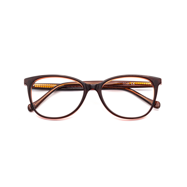 Proveedor óptico de monturas y gafas de sol , Mundogafas , CX-8632 , Marrón 53-18-142 , Graduado ,