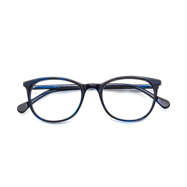 Proveedor óptico de monturas y gafas de sol , Mundogafas , CX-8635 , Azul 50-19-142 , Graduado ,