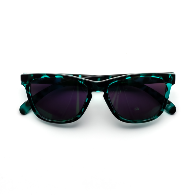 Proveedor óptico de monturas y gafas de sol , Mundogafas , DE-610N , Negro Verde 52-18-142 , Gafas de sol ,