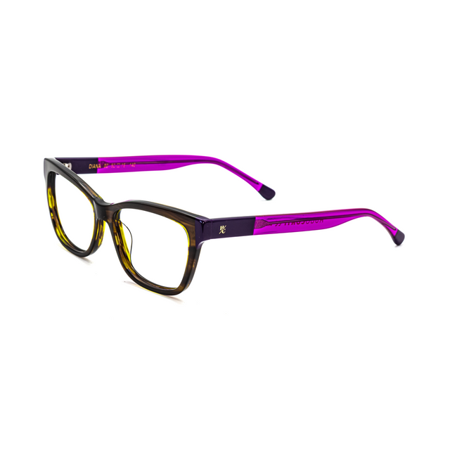 Proveedor óptico de monturas y gafas de sol , Mundogafas , DIANA , Marrón 52-15-140 , Graduado ,