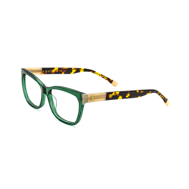 Proveedor óptico de monturas y gafas de sol , Mundogafas , DIANA , Verde 52-15-140 , Graduado ,