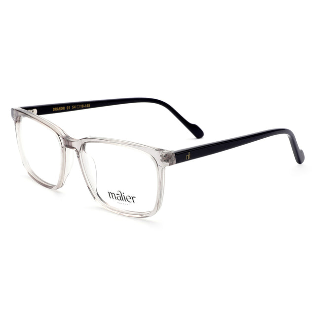 Proveedor óptico de monturas y gafas de sol , Mundogafas , DRANOR , Translucido Negro 54-18-145 , Graduado ,