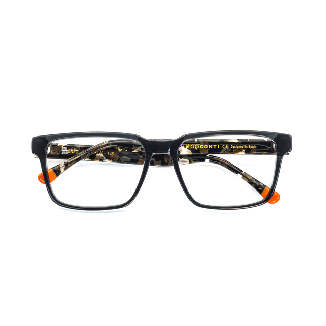 Proveedor óptico de monturas y gafas de sol , Mundogafas , ENZO , Gris 56-16-145 , Graduado ,