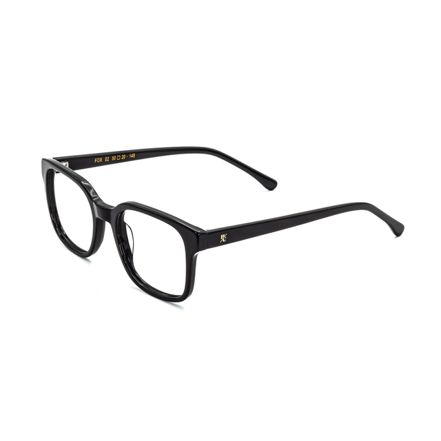 Proveedor óptico de monturas y gafas de sol , Mundogafas , FOX , Negro 50-20-145 , Graduado ,