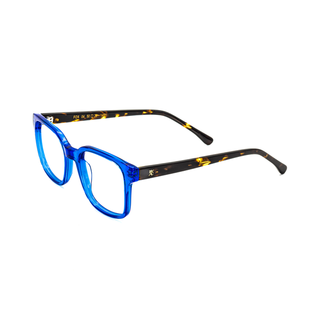 Proveedor óptico de monturas y gafas de sol , Mundogafas , FOX , Azul 50-20-145 , Graduado ,