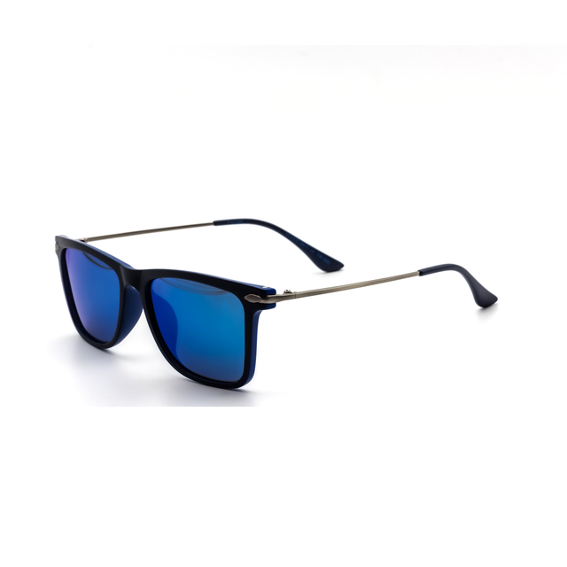 Proveedor óptico de monturas y gafas de sol , Mundogafas , HL-809 , Azul 52-17-150 , Gafas de sol ,