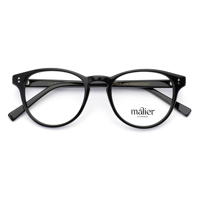 Proveedor óptico de monturas y gafas de sol , Mundogafas , ILVEN , Negro 49-21-145 , Graduado ,