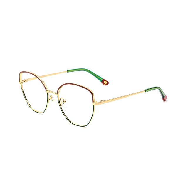 Proveedor óptico de monturas y gafas de sol , Mundogafas , ISLA , Verde Rojo 54-18-145 , Graduado ,