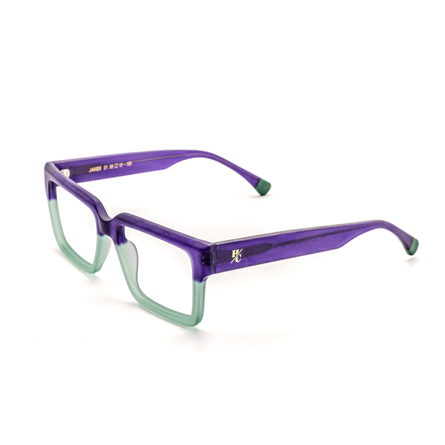 Proveedor óptico de monturas y gafas de sol , Mundogafas , JAMES , Morado 55-19-150 , Graduado ,