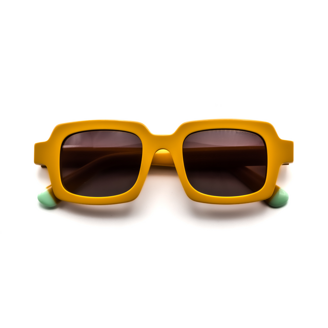 Proveedor óptico de monturas y gafas de sol , Mundogafas , KOFI , Amarillo 49-22-150 , Gafas de sol ,