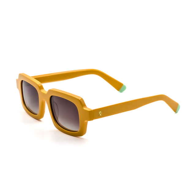 Proveedor óptico de monturas y gafas de sol , Mundogafas , KOFI , Amarillo 49-22-150 , Gafas de sol ,