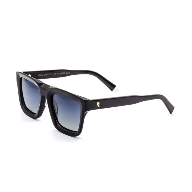 Proveedor óptico de monturas y gafas de sol , Mundogafas , LEWA , Negro 54-21-145 , Gafas de sol ,