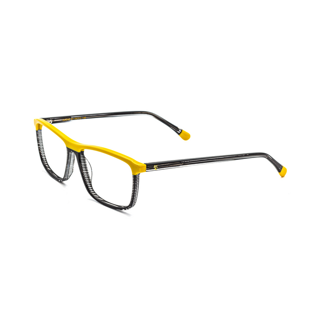 Proveedor óptico de monturas y gafas de sol , Mundogafas , LUCAS , Amarillo 56-15-145 , Graduado ,