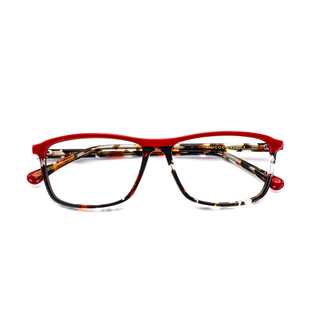 Proveedor óptico de monturas y gafas de sol , Mundogafas , LUCAS , Rojo 56-15-145 , Graduado ,