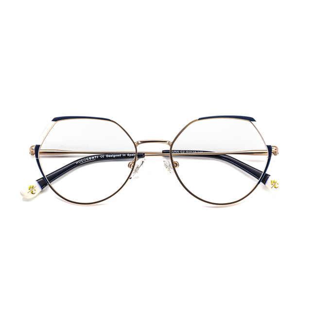 Proveedor óptico de monturas y gafas de sol , Mundogafas , LUNA , Azul 51-18-140 , Graduado ,