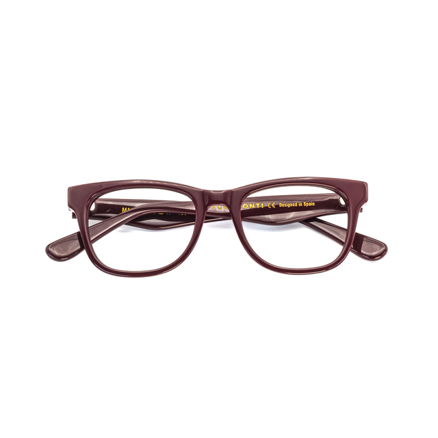 Proveedor óptico de monturas y gafas de sol , Mundogafas , MAX , Granate 45-17-130 , Graduado ,