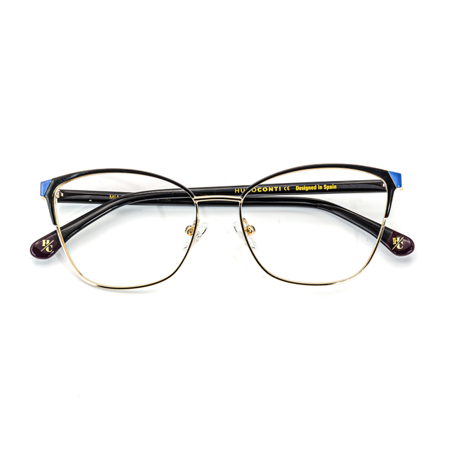 Proveedor óptico de monturas y gafas de sol , Mundogafas , MIA , Negro 55-16-140 , Graduado ,