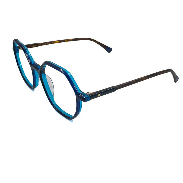 Proveedor óptico de monturas y gafas de sol , Mundogafas , MONET , Azul 53-16-140 , Graduado ,