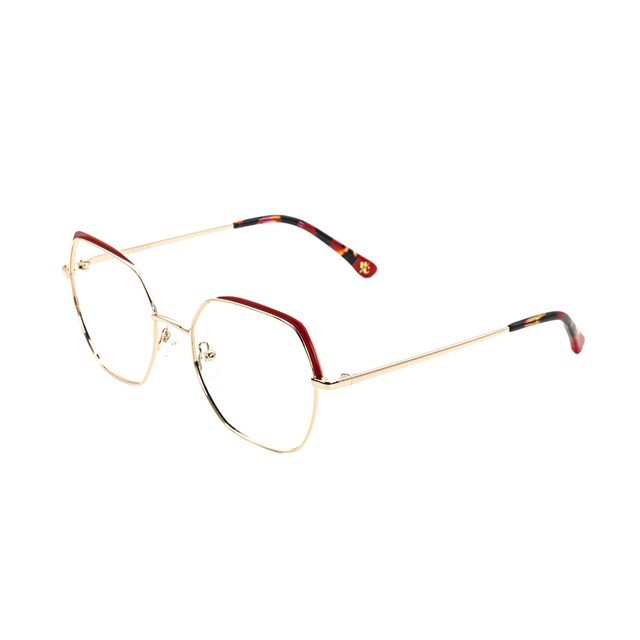 Proveedor óptico de monturas y gafas de sol , Mundogafas , NUSA , Rojo 52-18-140 , Graduado ,