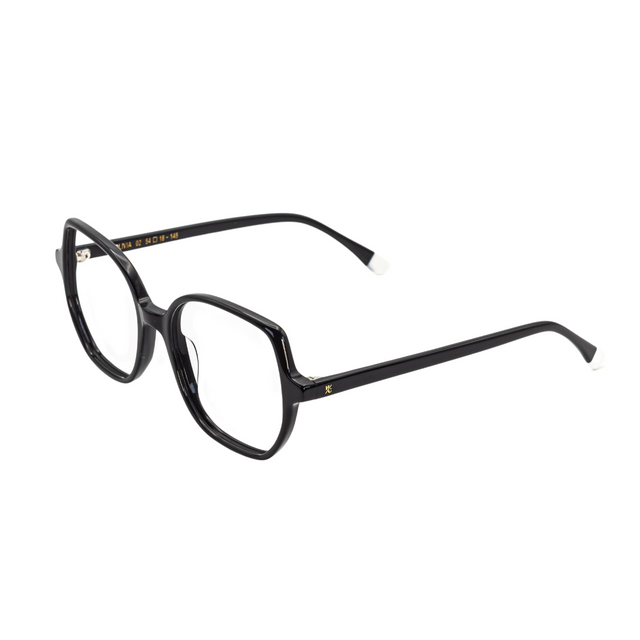 Proveedor óptico de monturas y gafas de sol , Mundogafas , OLIVIA , Negro 54-18-145 , Graduado ,