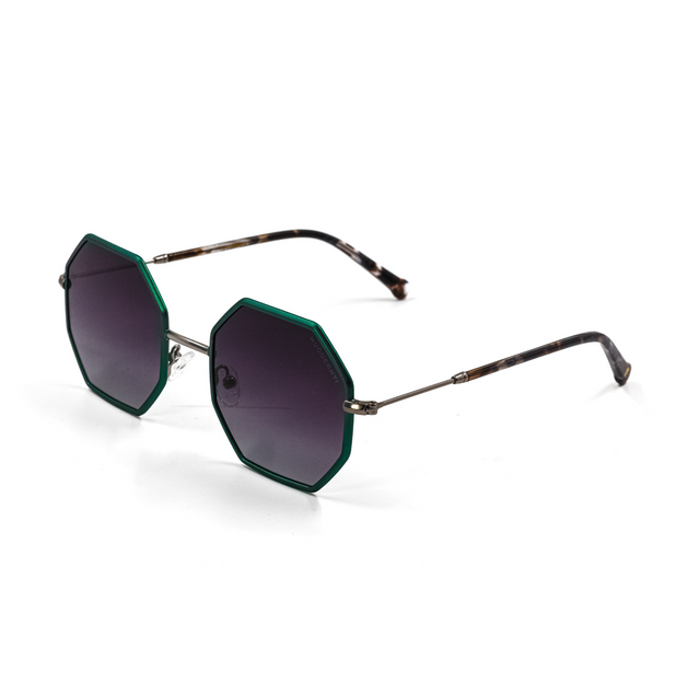 Proveedor óptico de monturas y gafas de sol , Mundogafas , PALMA , Verde 52-22-140 , Gafas de sol ,