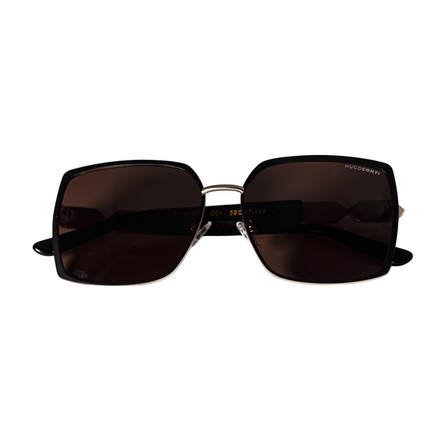 Proveedor óptico de monturas y gafas de sol , Mundogafas , SERENELLA , Marrón 59-17-145 , Gafas de sol ,