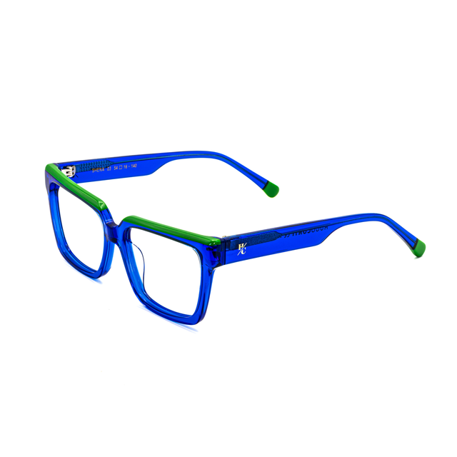 Proveedor óptico de monturas y gafas de sol , Mundogafas , SHENA , Azul 54-16-140 , Graduado ,