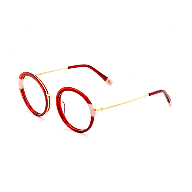 Proveedor óptico de monturas y gafas de sol , Mundogafas , SOPHIE , Rojo 49-19-140 , Graduado ,
