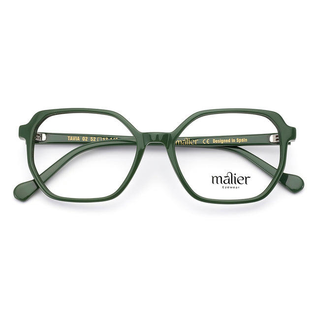 Proveedor óptico de monturas y gafas de sol , Mundogafas , TAVIA , Verde 52-17-145 , Graduado ,