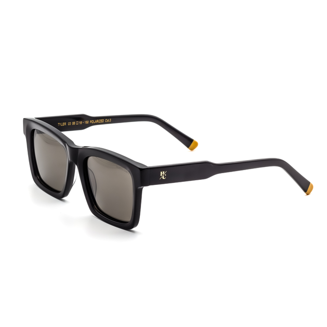 Proveedor óptico de monturas y gafas de sol , Mundogafas , TYLER , Negro 55-19-150 , Gafas de sol ,