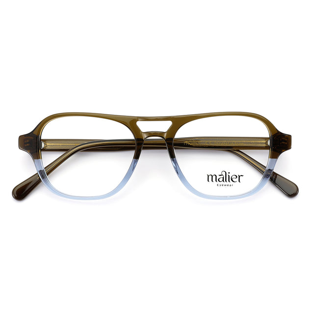 Proveedor óptico de monturas y gafas de sol , Mundogafas , ULANO , Marron Azul 50-20-145 , Graduado ,