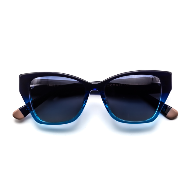 Proveedor óptico de monturas y gafas de sol , Mundogafas , VANCE , Azul 52-16-145 , Gafas de sol ,