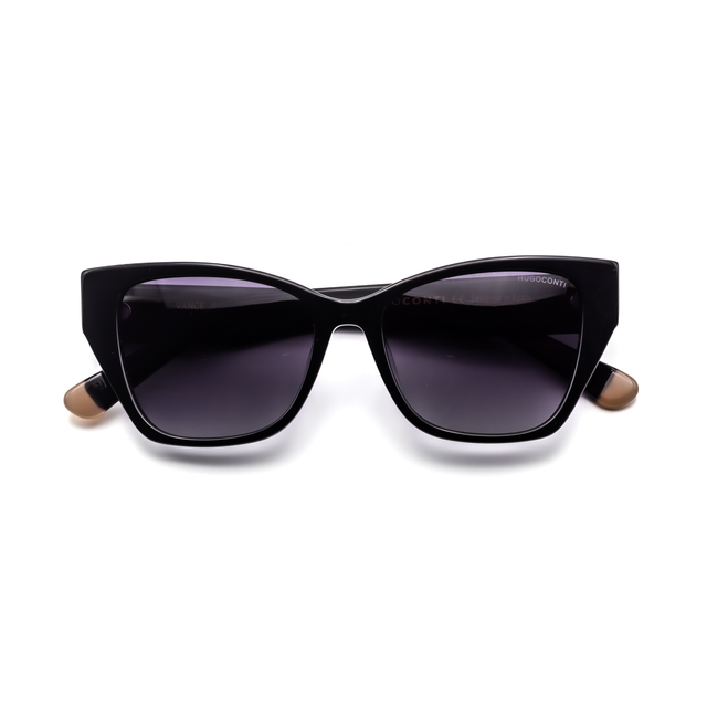 Proveedor óptico de monturas y gafas de sol , Mundogafas , VANCE , Negro 52-16-145 , Gafas de sol ,