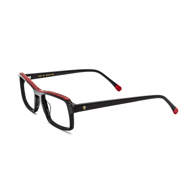 Proveedor óptico de monturas y gafas de sol , Mundogafas , YAEL , Negro 53-19-145 , Graduado ,