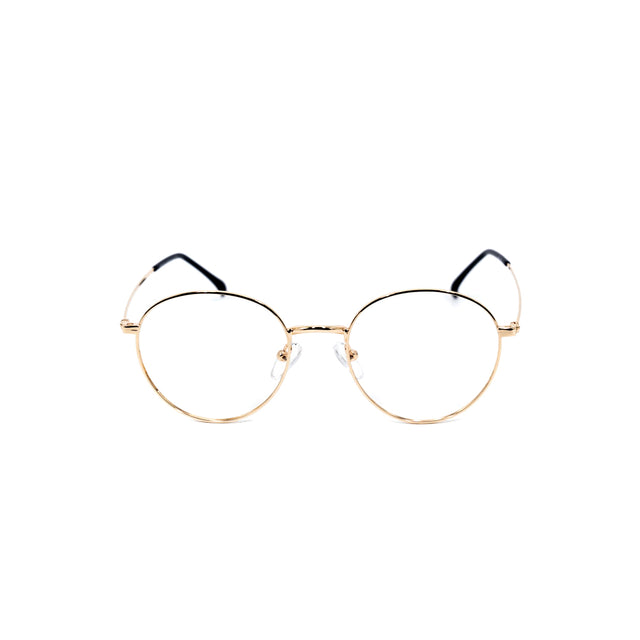 Proveedor óptico de monturas y gafas de sol , Mundogafas , CK-2104 , Dorado 50-20-145 , Graduado ,