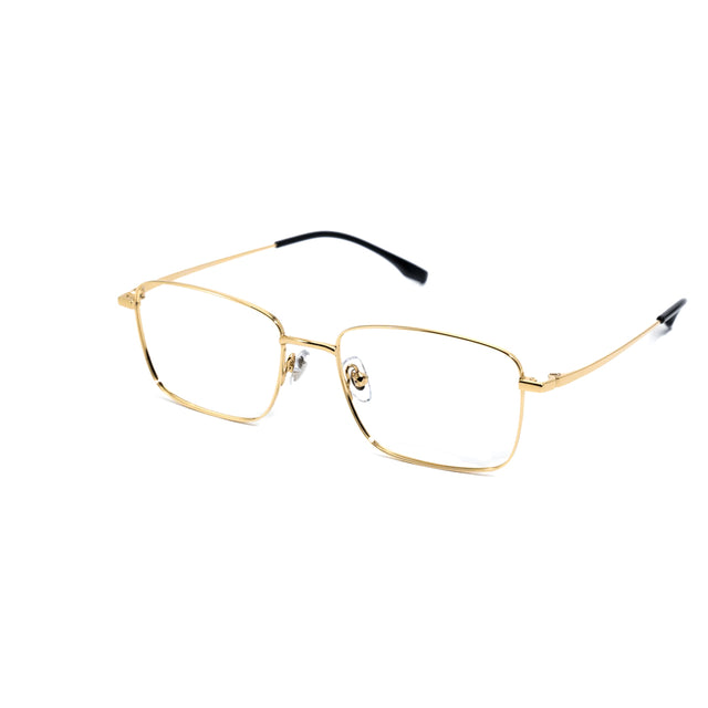 Proveedor óptico de monturas y gafas de sol , Mundogafas , H-8600 , Dorado 55-18-142 , Graduado ,